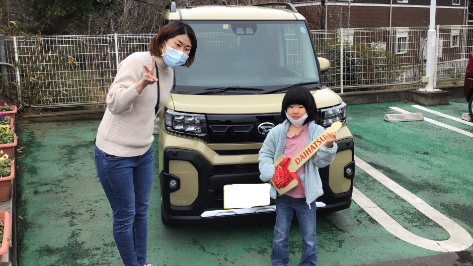 納車セレモニー青田様
